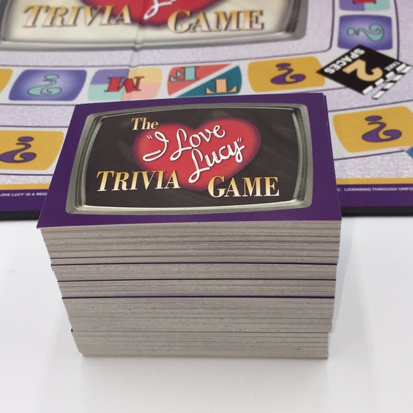 The I Love Lucy Trivia Game Television Show Board Game Vintage 1998 - Picture 13 of 14